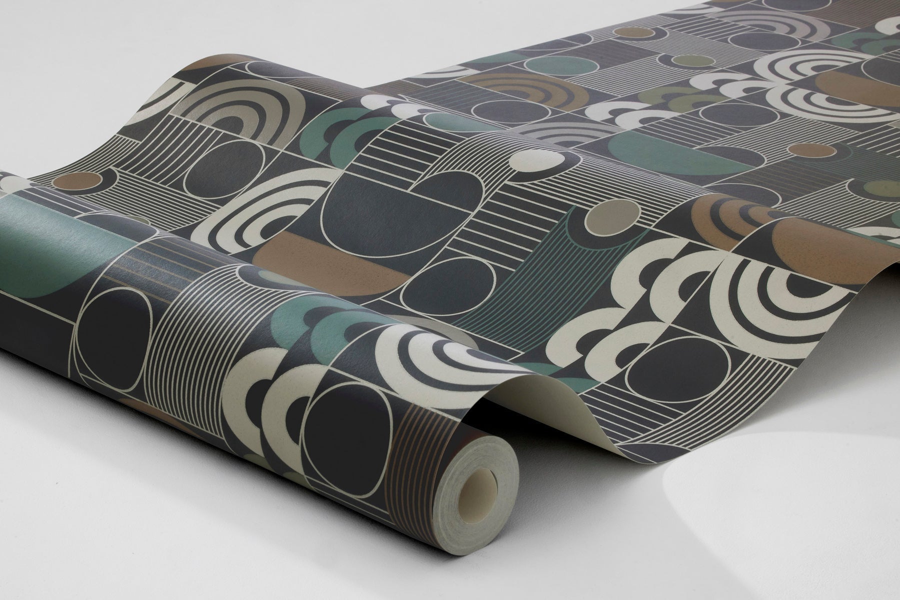 Cosmopolitan Wallpaper - Teal - Borastapeter