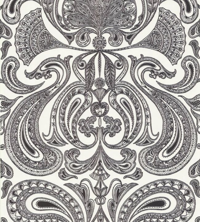 Malabar Wallpaper - Black