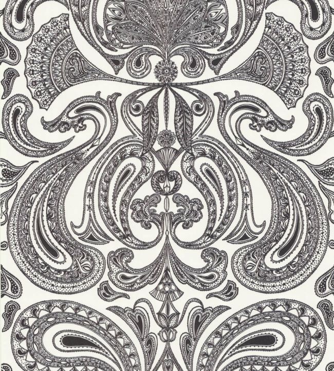 Malabar Wallpaper - Black - Cole & Son