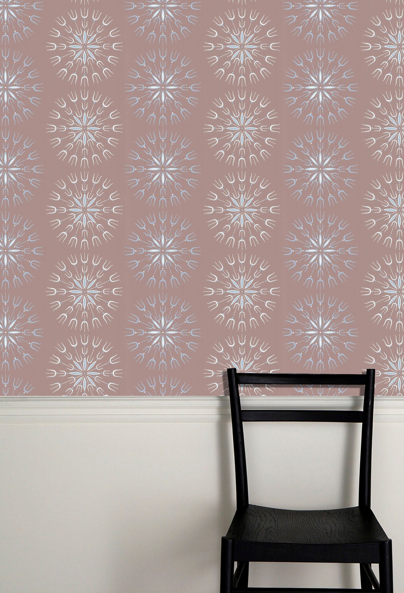 Fioretti Room Wallpaper - Pink