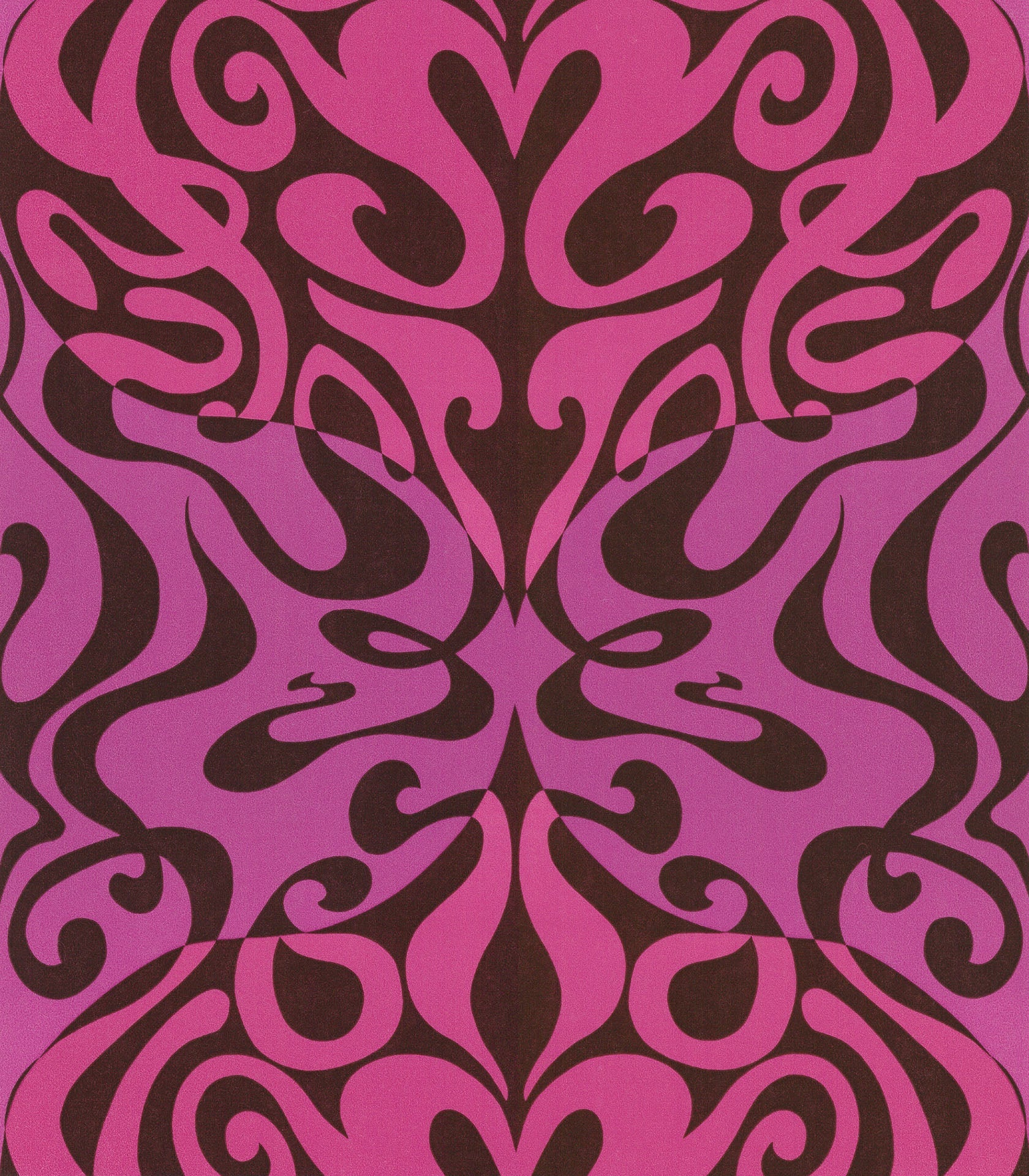 Woodstock Wallpaper - Purple