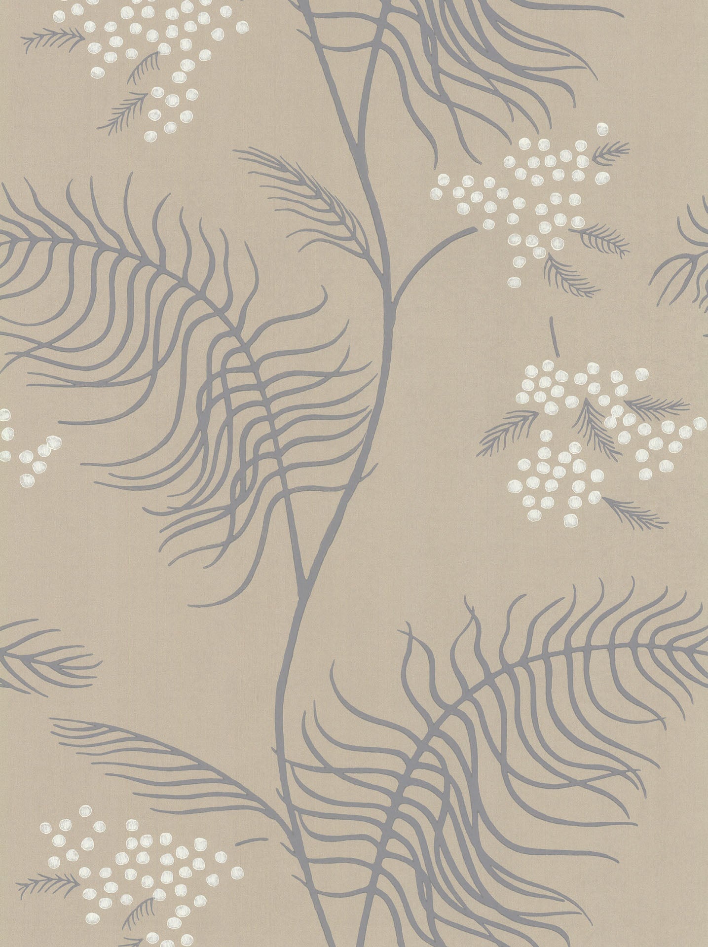 Mimosa Wallpaper - Pink