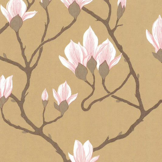Magnolia Wallpaper - Sand - Cole & Son