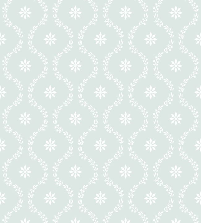 Clandon Wallpaper - Teal