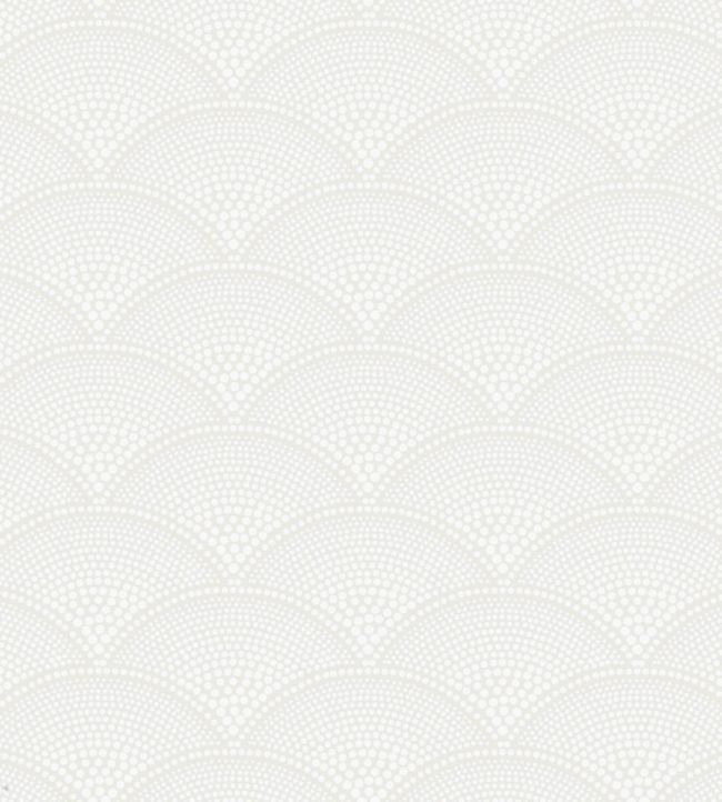 Feather Fan Wallpaper - White - Cole & Son
