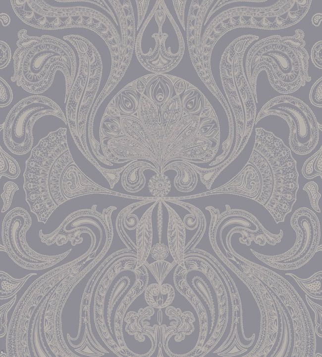 Malabar Wallpaper - Silver