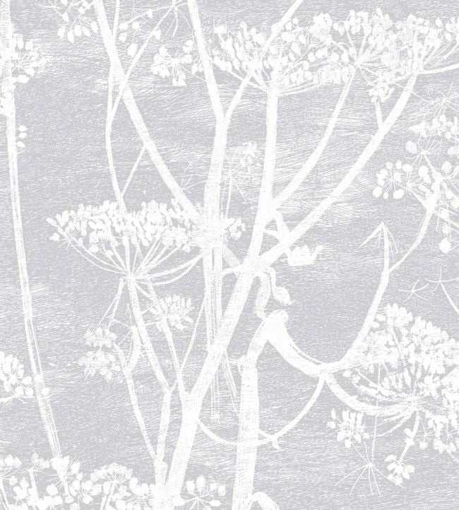 Cow Parsley Wallpaper - Silver - Cole & Son