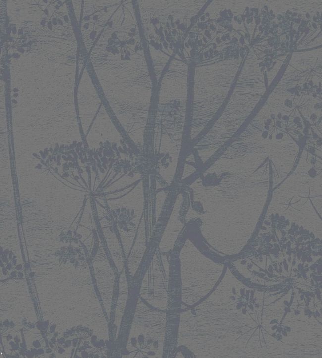 Cow Parsley Wallpaper - Blue - Cole & Son