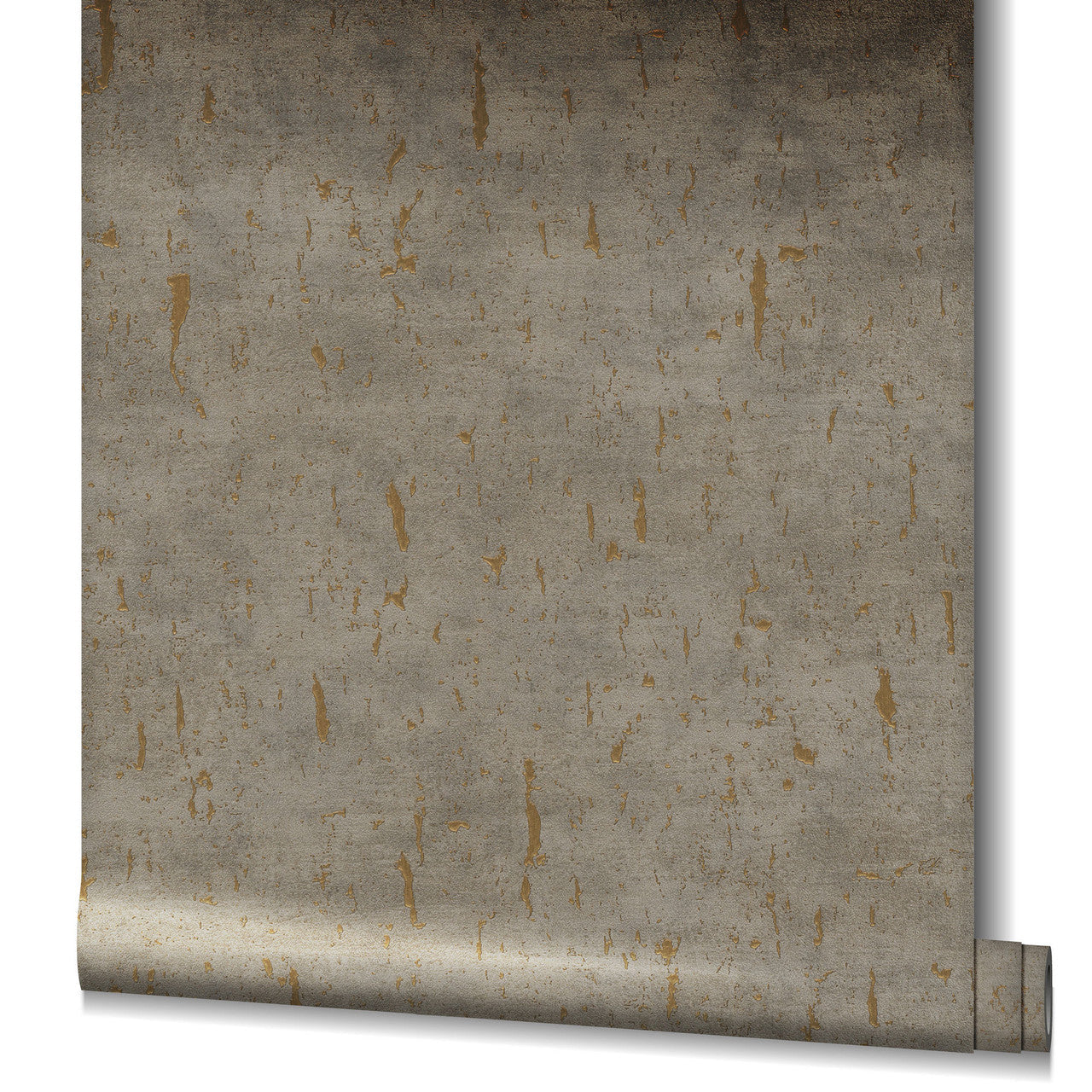 Cork Natural Opulence Brown Grey Wallpaper - Galerie