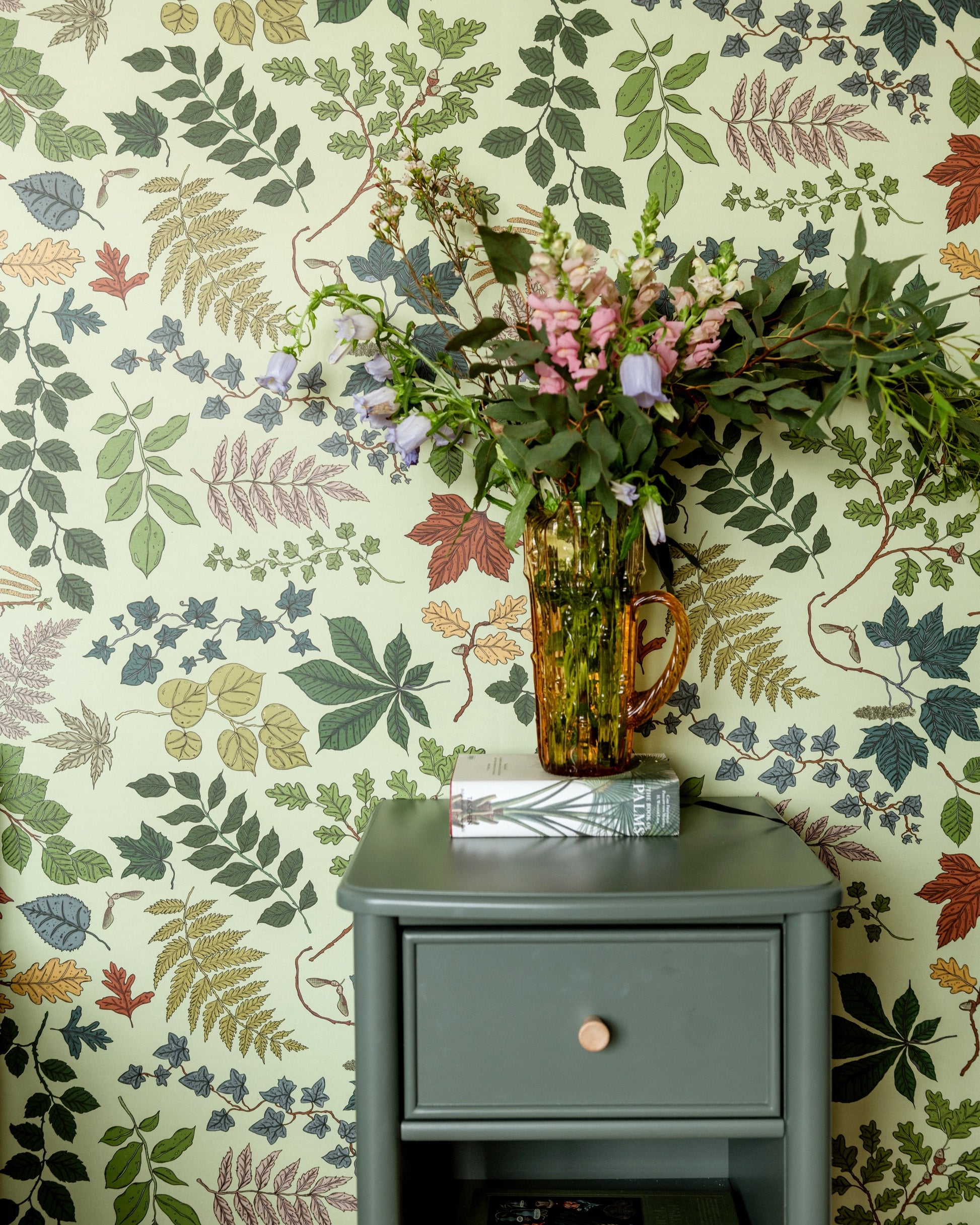 Arbor Wallpaper - Green - Wear The Walls