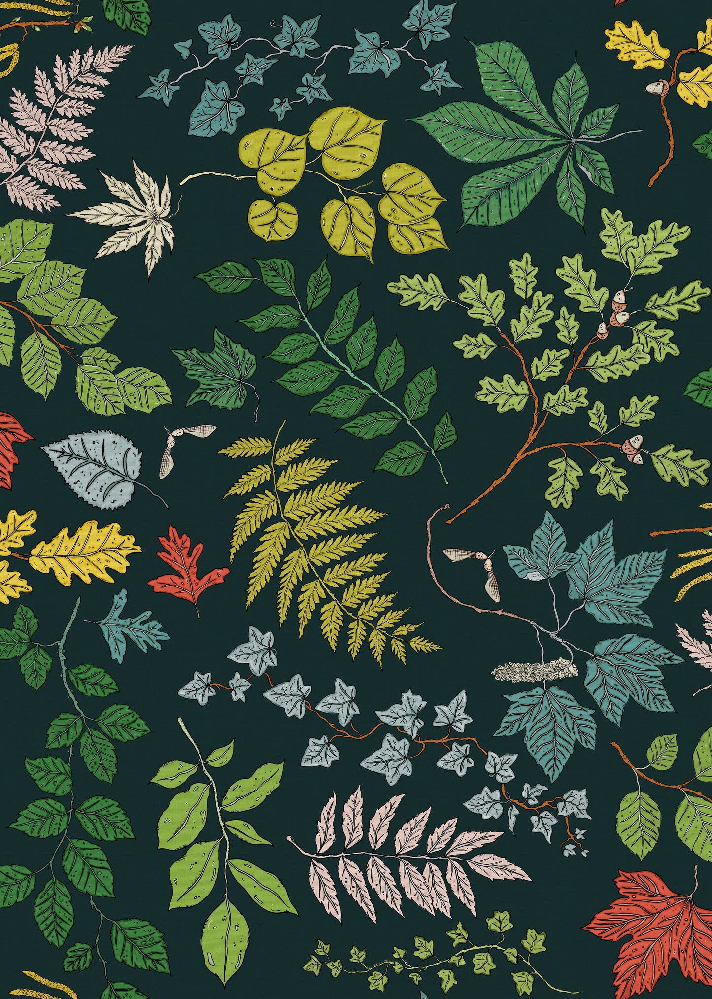 Arbor Wallpaper - Green - Wear The Walls