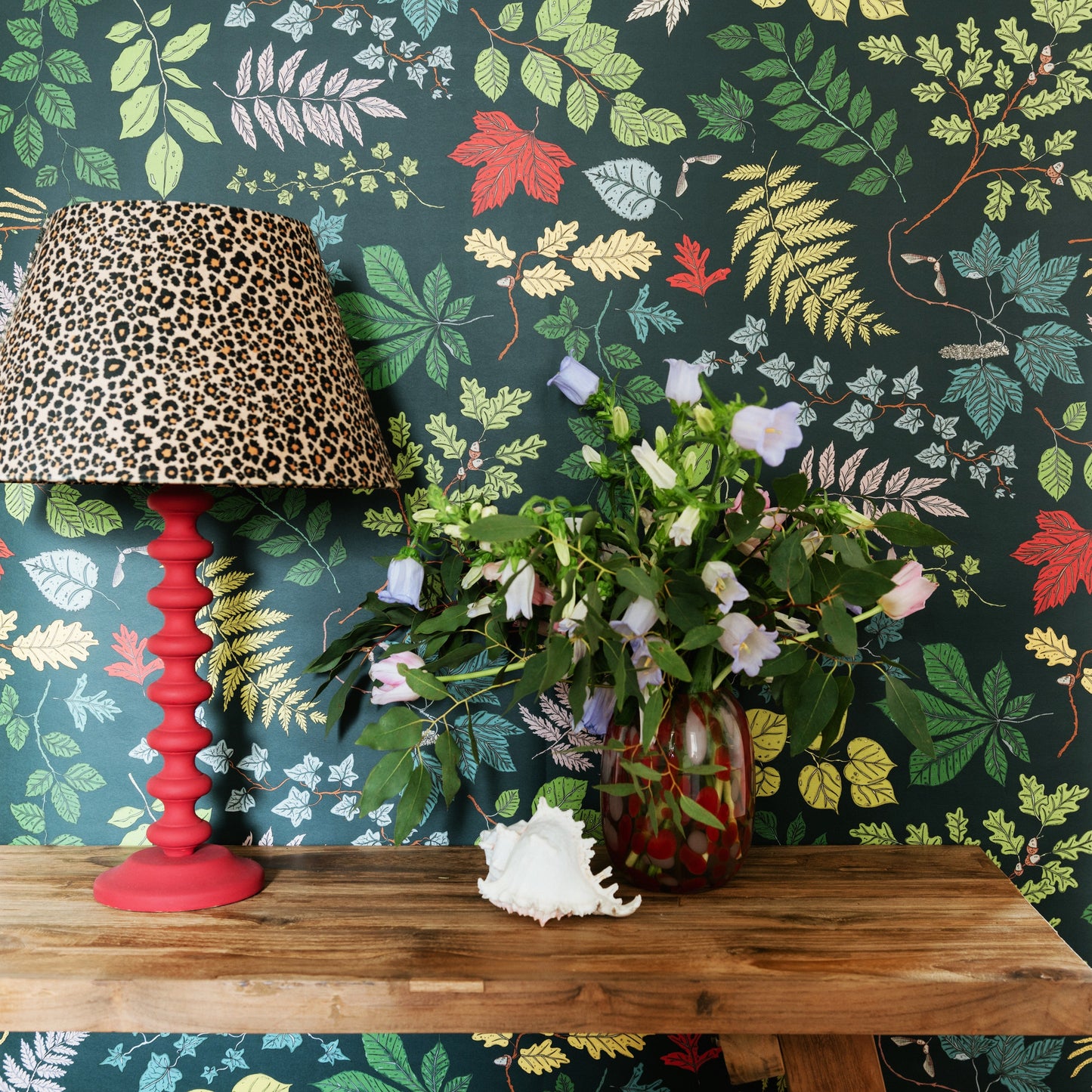 Arbor Wallpaper - Green - Wear The Walls