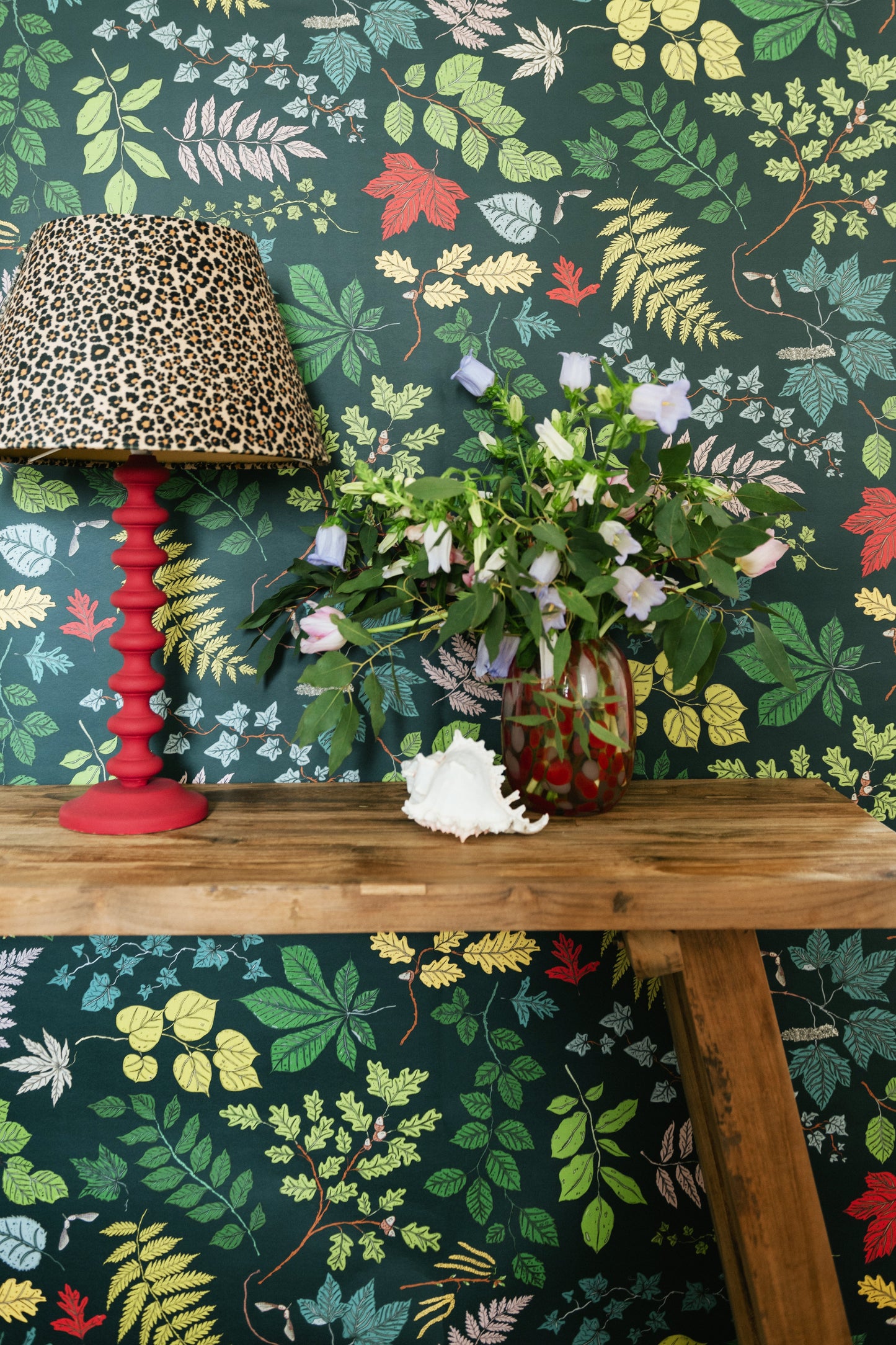 Arbor Wallpaper - Green - Wear The Walls