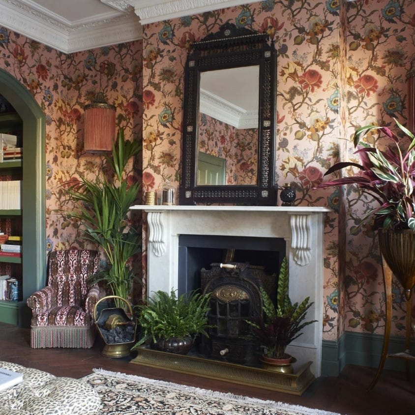 ARTEMIS Wallpaper - Blush - House of Hackney