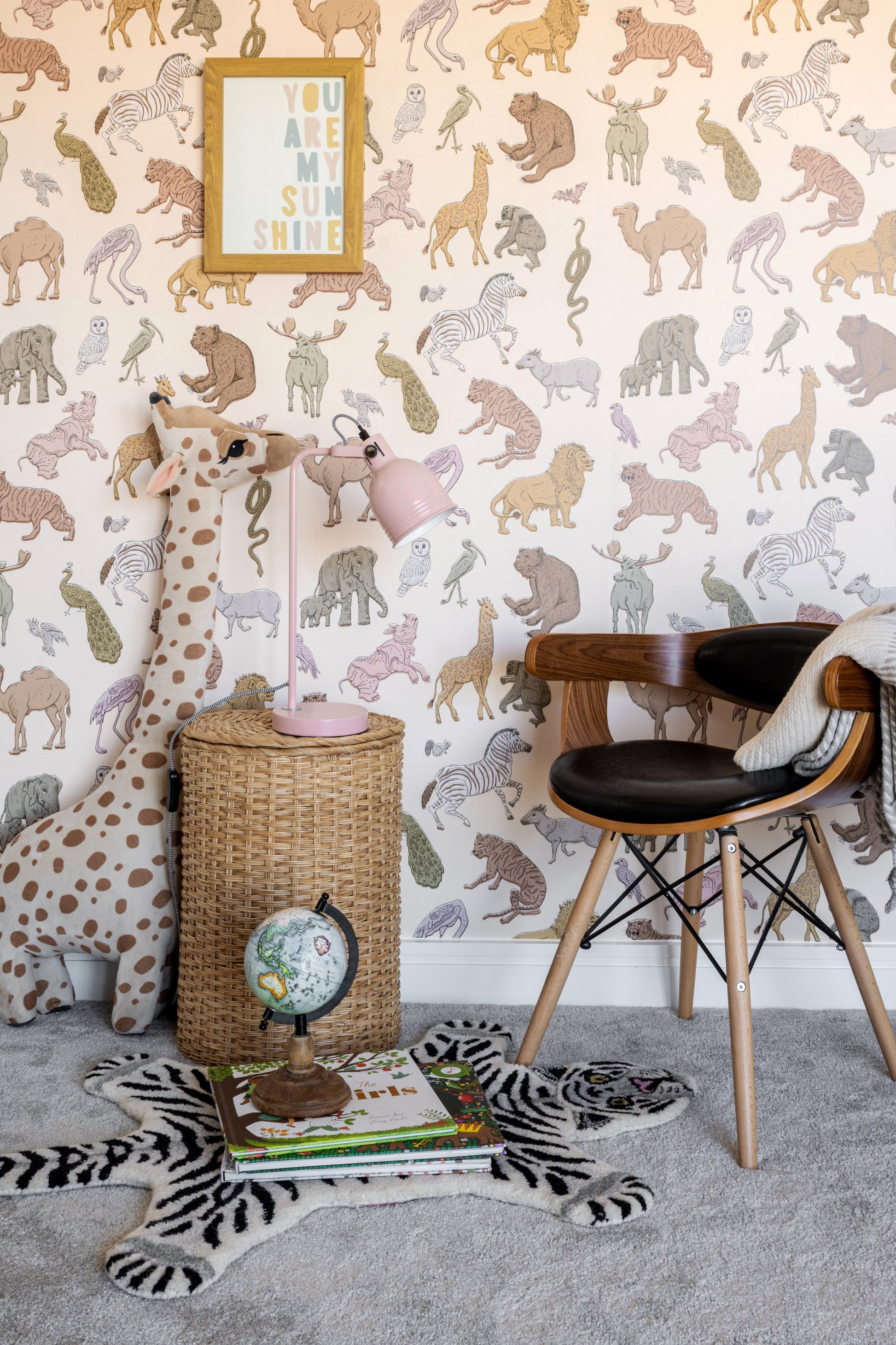 Assemble Wallpaper - Cream - Wear The Walls