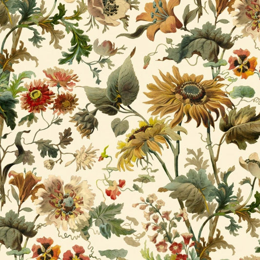 AVALON Wallpaper - Ecru - House of Hackney