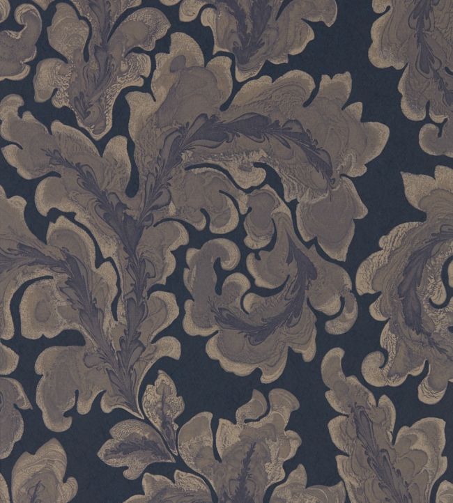 Acantha Wallpaper - Ink - ZPHA312620 - Zoffany