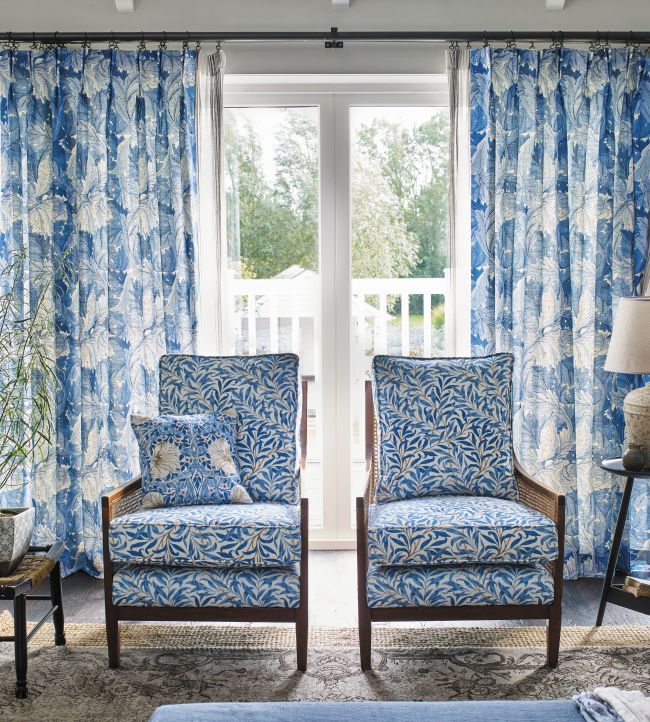 Acanthus Fabric - Woad - 226897 - Morris & Co