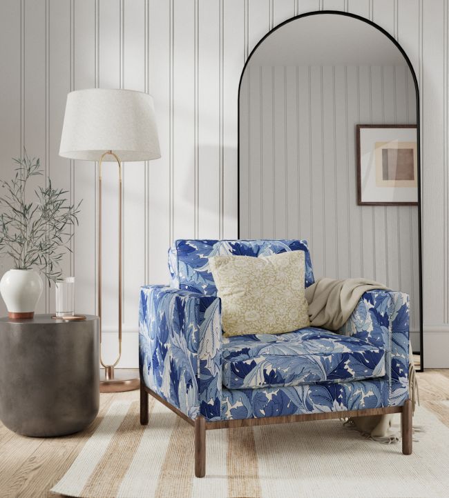 Acanthus Fabric - Woad - 226897 - Morris & Co