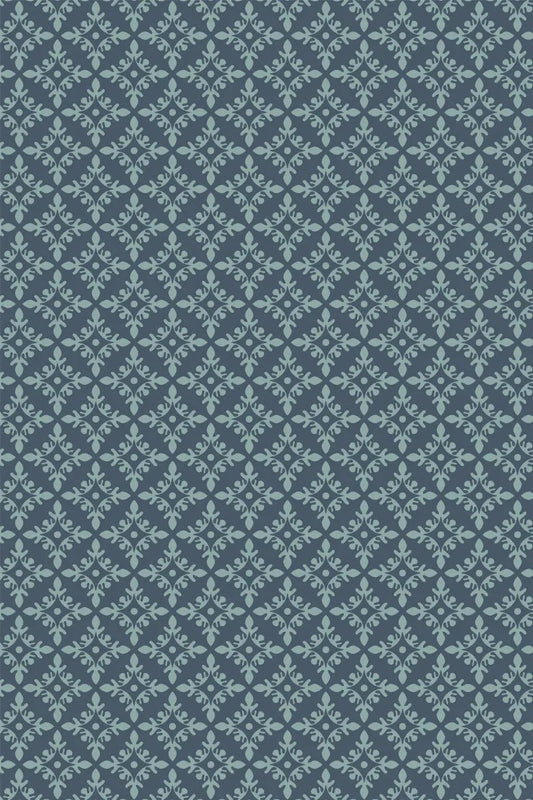 Achard Wallpaper - Stiffkey Blue - 6404