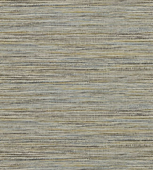 Affinity Wallpaper - Ochre/Steel - HMWF111953 - Harlequin