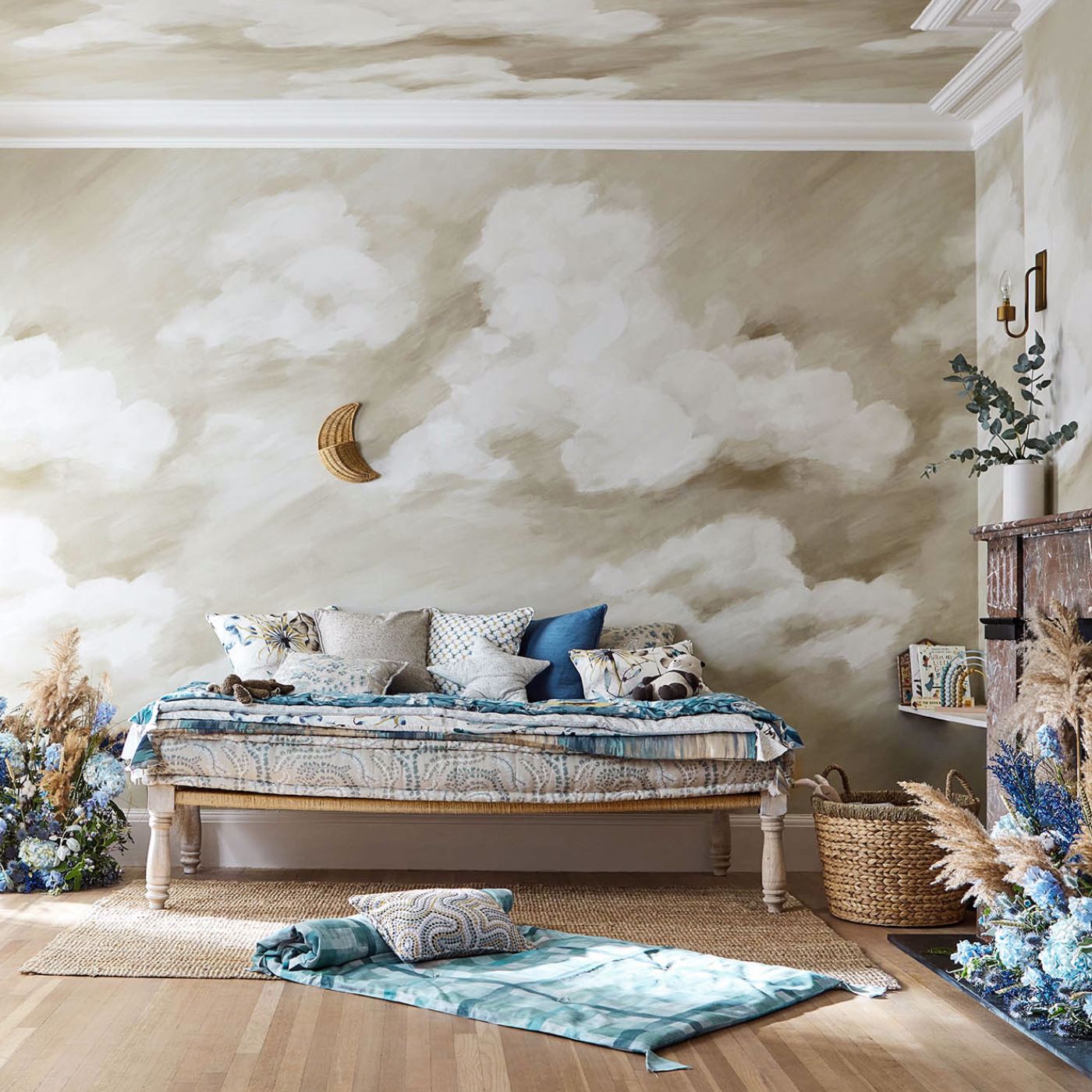 Air Wallpaper - Golden Light - HC4W113002 - Harlequin
