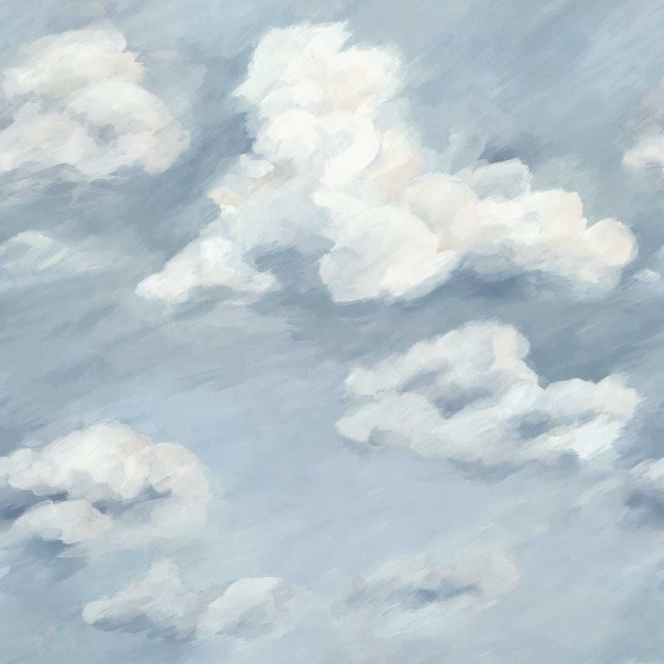 Air Wallpaper - Sky Blue - HC4W113003 - Harlequin