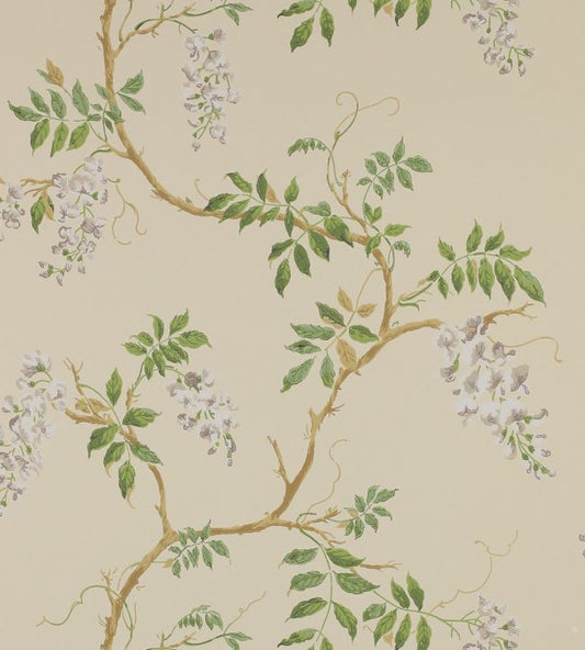 Alderney Wallpaper - Cream - Colefax & Fowler