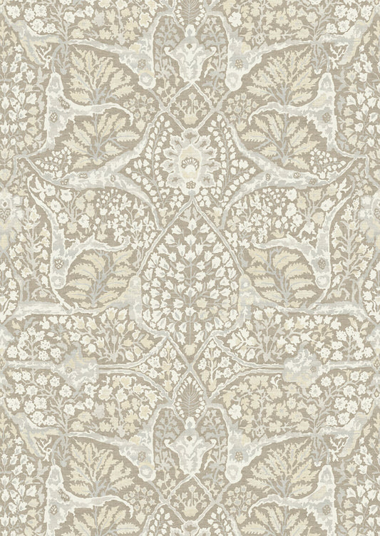 Alhambra 100 Wallpaper - Yellow - Lewis & Wood