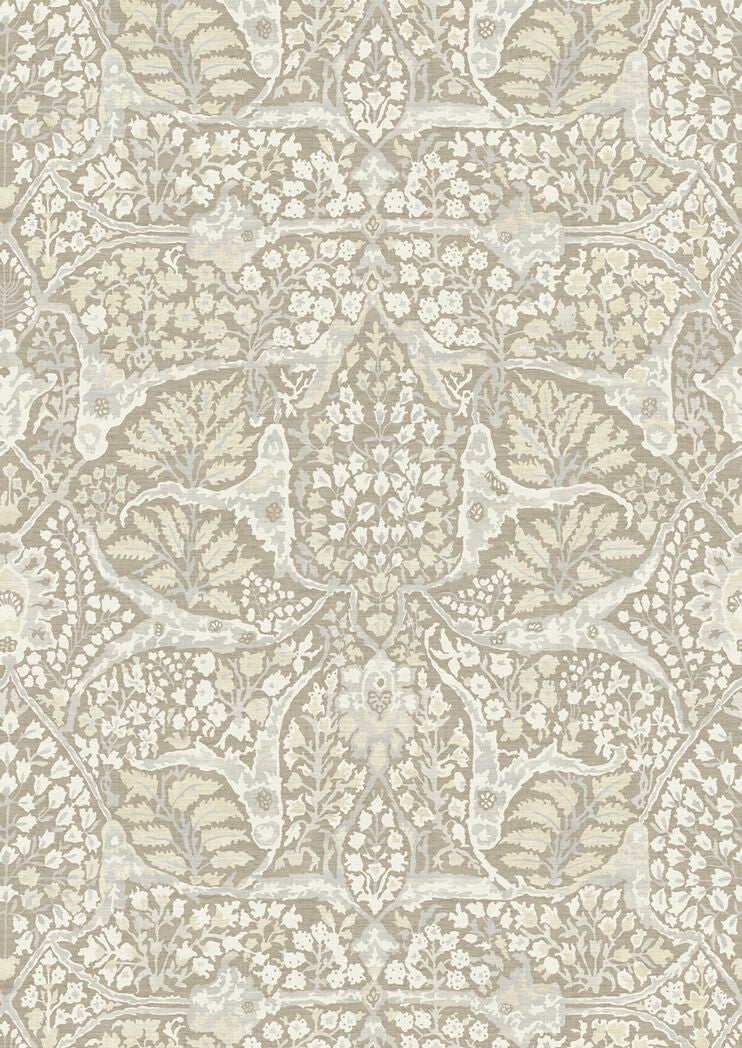 Alhambra 50 Wallpaper - Yellow - Lewis & Wood