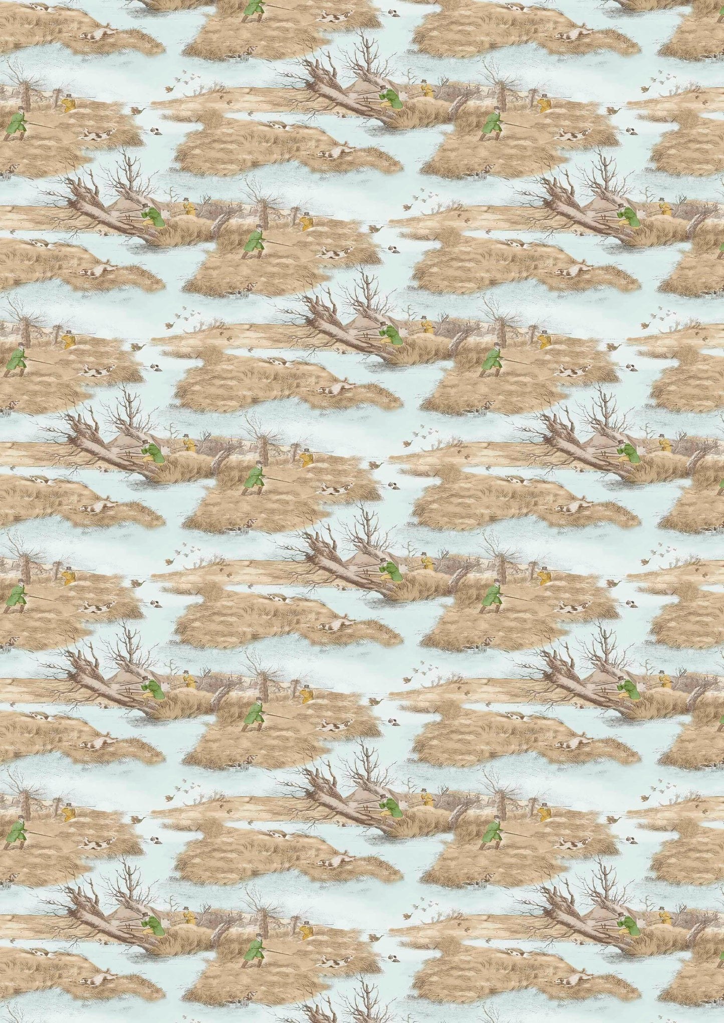 Alken Wildfowlers Wallpaper - Beige