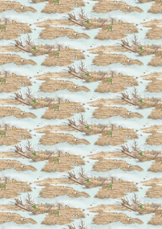 Alken Wildfowlers Wallpaper - Beige