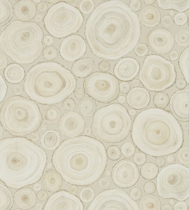 Alnwick Logs Wallpaper - Birch - DEBB216507 - Sanderson