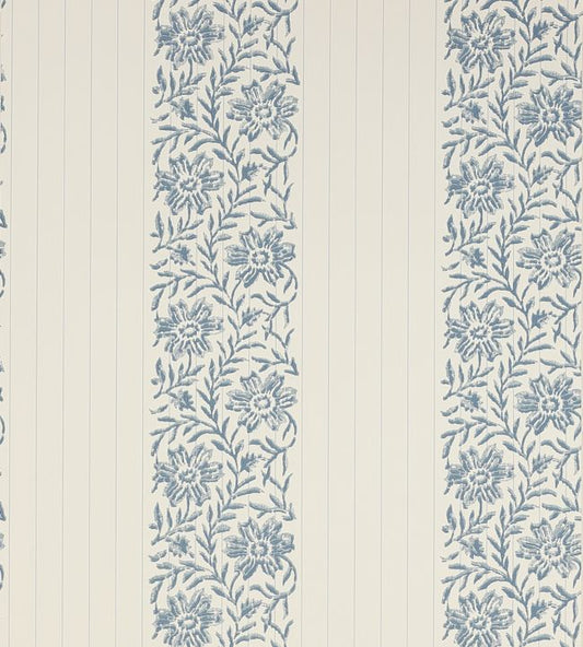 Alys Wallpaper - Navy - Colefax & Fowler