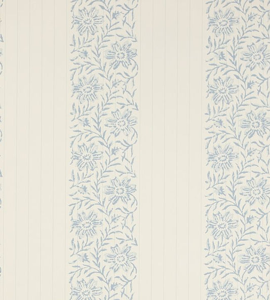 Alys Wallpaper - Old Blue - Colefax & Fowler