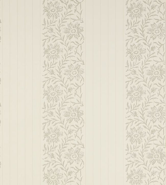 Alys Wallpaper - Silver - Colefax & Fowler