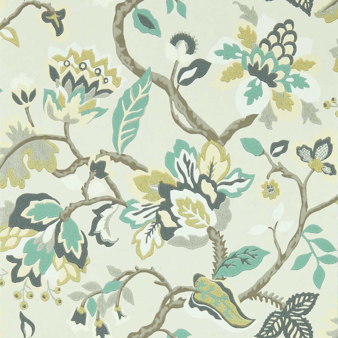 Amanpuri Wallpaper - Grey Mist - DOSW217045 - Sanderson
