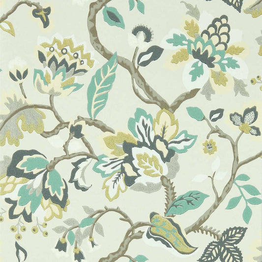 Amanpuri Wallpaper - Grey Mist - DOSW217045 - Sanderson