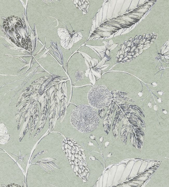 Amborella Wallpaper - Seaglass - HGAT111224 - Harlequin