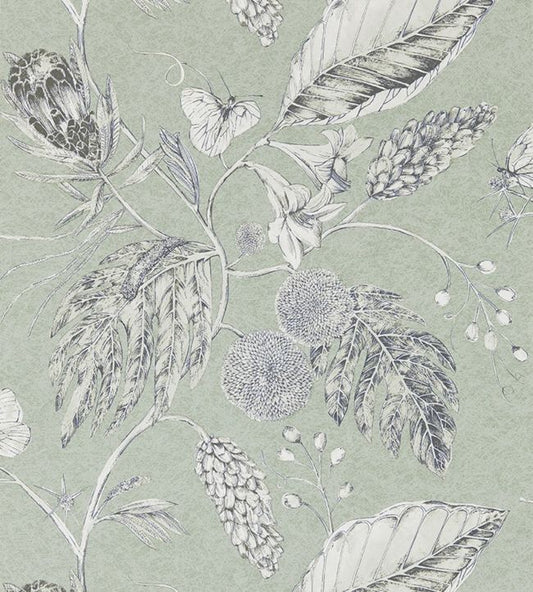 Amborella Wallpaper - Seaglass - HGAT111224 - Harlequin