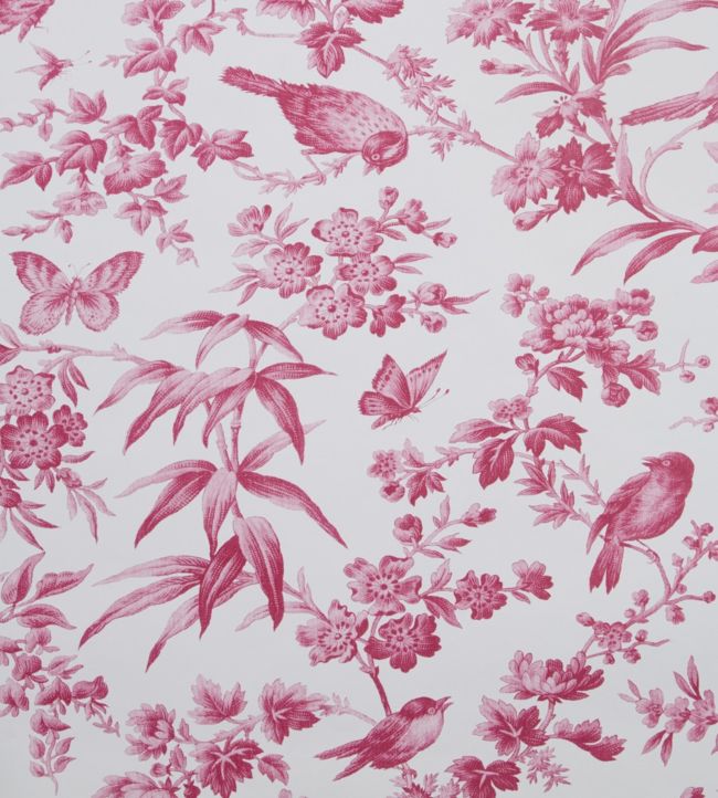 Amelia Wallpaper - Pink
