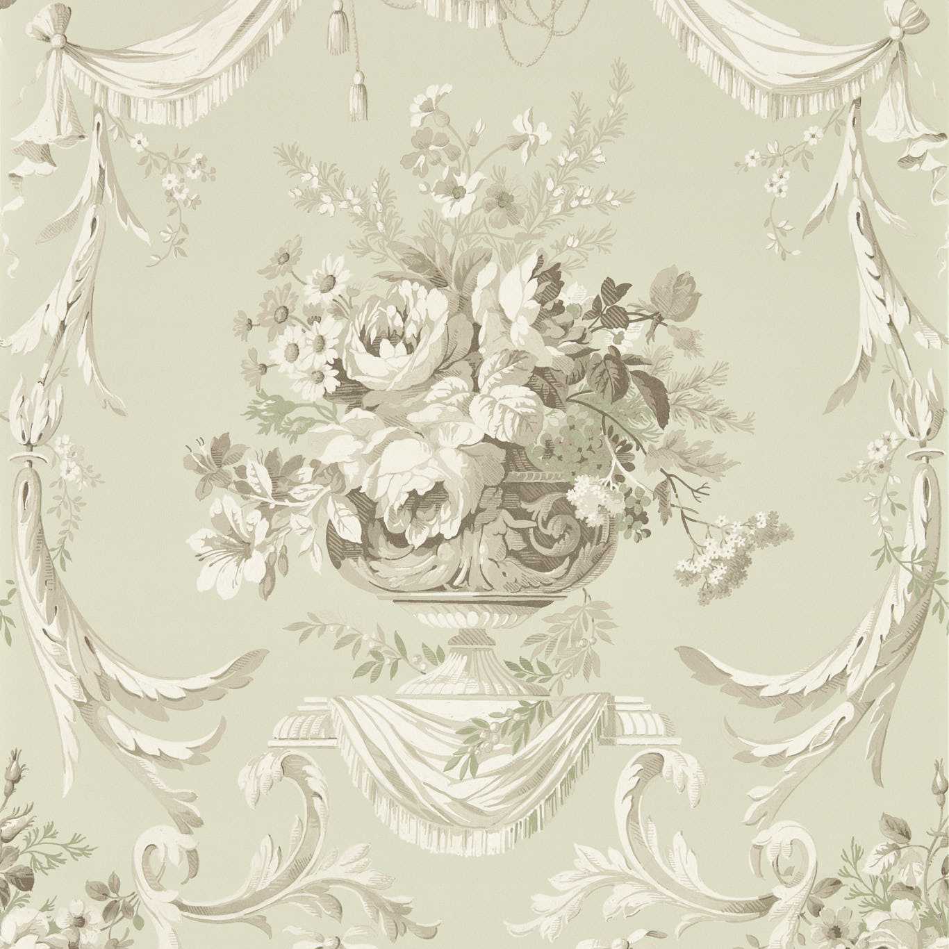 Andromeda's Cup Wallpaper - Celadon - DGDW217318 - Sanderson