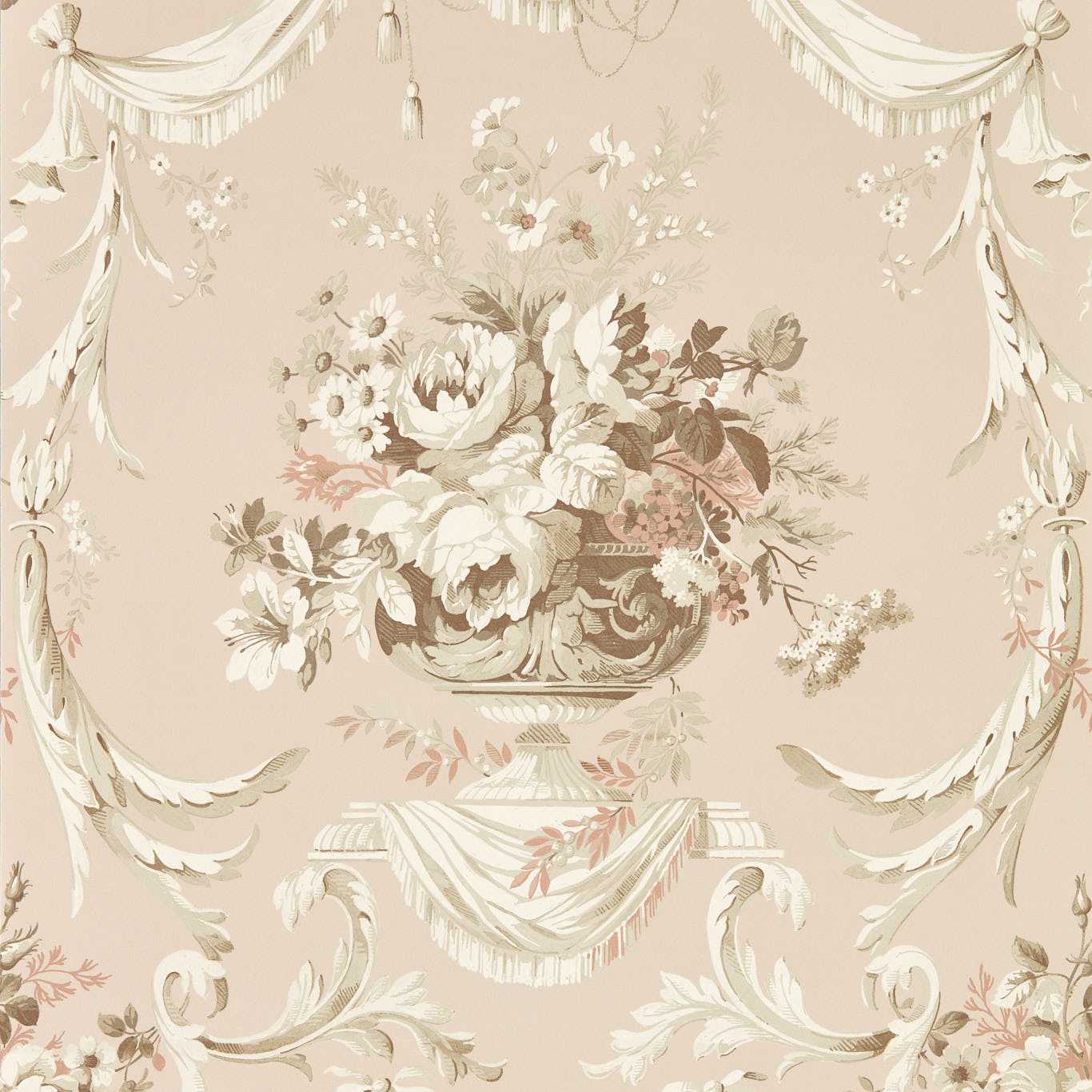 Andromeda's Cup Wallpaper - Putty - DGDW217317 - Sanderson