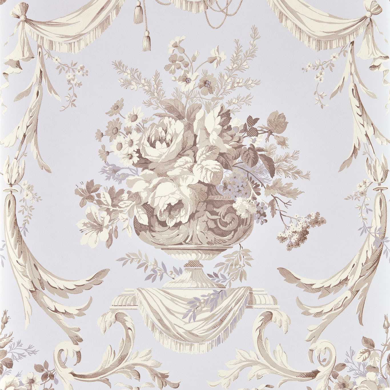 Andromeda's Cup Wallpaper - Tyrian Lilac - DGDW217373 - Sanderson