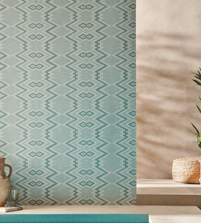 Ankara Wallpaper - Sky/Awakening - HQN2112848 - Harlequin