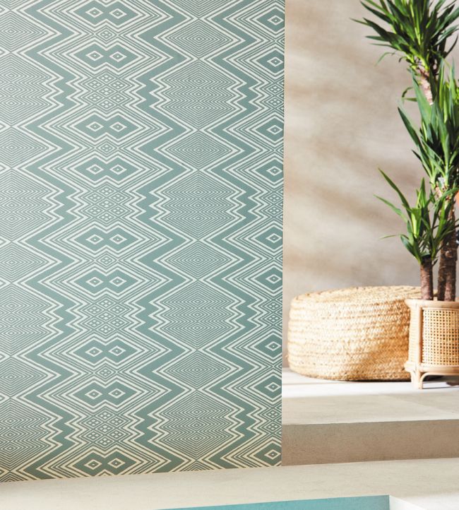 Ankara Wallpaper - Sky/Awakening - HQN2112848 - Harlequin