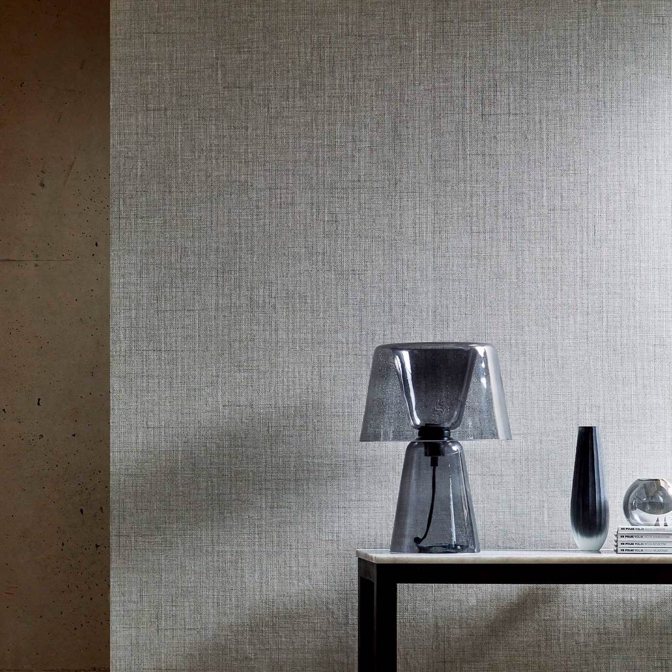 Anthology Seri Raphia Wallpaper - Mist - EANW112596 - Harlequin