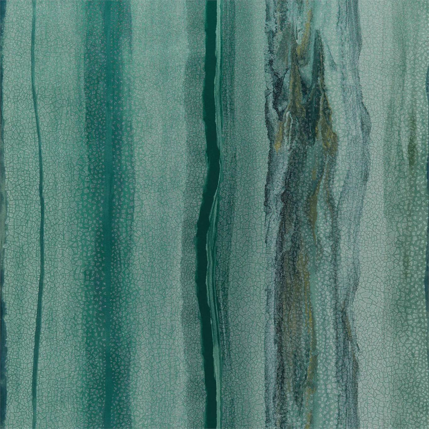 Anthology Vitruvius Wallpaper - Chrysocolla / Apatite - EVIW112061 - Harlequin