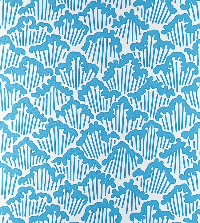 Aranami Wallpaper - Pavilion Blue - 4604 - Farrow & Ball