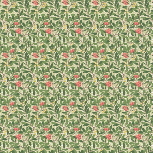 Arbutus Wallpaper - Rose - 217377 - Morris Wallpaper WD